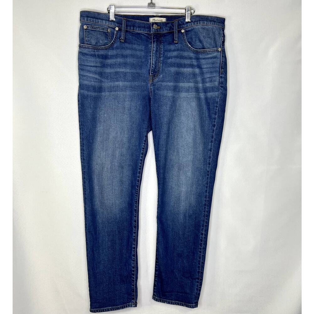 Madewell The High-Rise Slim Boyjean Fit Medium Washed Size 31